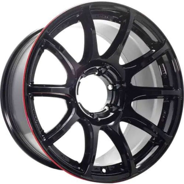 Gram Lights Roue 57Trans-X Rev Limit 20x9.0 +09 6x139.7 - noir et usiné