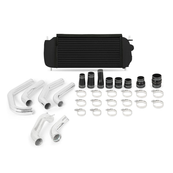 Mishimoto Ensemble de refroidisseur intermédiaire performance noir avec tuyaux polis 15-17 Ford F-150 EcoBoost 2.7L