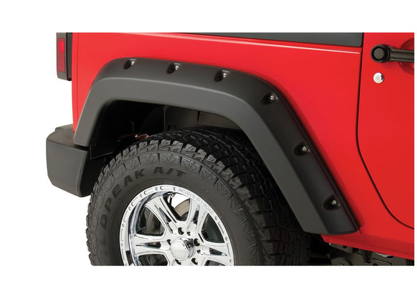 Bushwacker Fender Flares — 2007-2018 Jeep Wrangler JK (10078-02)