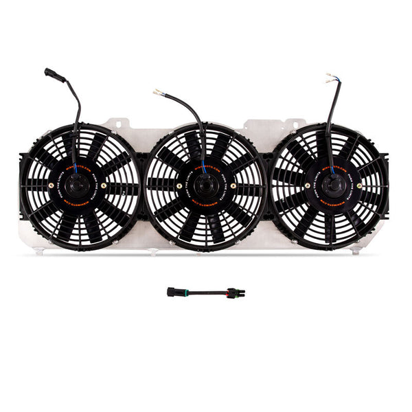 Mishimoto Carénage de ventilateur performance en aluminium avec contrôleur 89-01 Jeep Cherokee XJ 4.0L