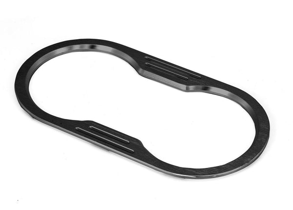 Rugged Ridge Billet Aluminum CUP Holder Bezel Black 0710 JEEP Wrangler