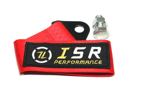 ISR Performance Sangle de remorquage de course universelle - rouge