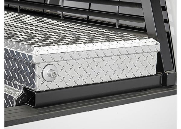 BackRack 21" Tool Box Bracket Kit (without Fasteners) — 2017-2020 Ford F-250 Super Duty