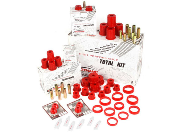 Rugged Ridge Polyurethane Bushing KIT RED 8401 JEEP Cherokee (XJ)