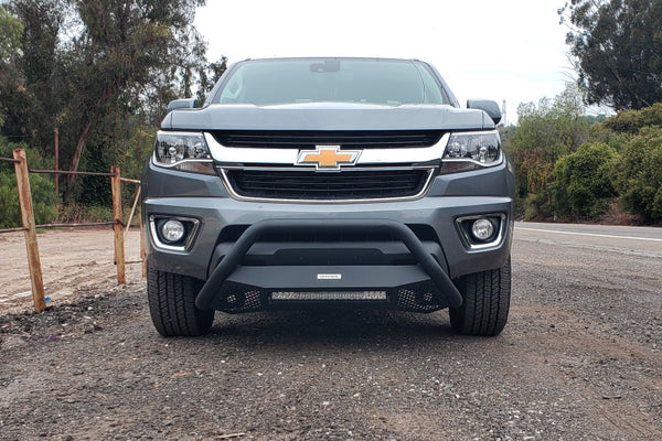 Go Rhino Supports de pare-buffle RC4 et RC3 LR — 2015-2019 Chevy Silverado 2500HD/3500HD (sauf groupe Driver Alert)