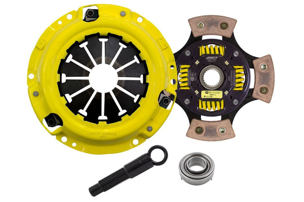 Advanced Clutch Ensemble d'embrayage ACT Heavy Duty, disque de course à moyeu amorti 4 patins (AI1-HDG4)