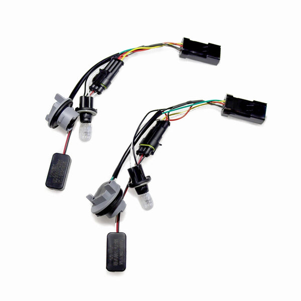 Stock LED to AlphaRex Pro-Series Tail Light Wiring Adapter - 13-18 Ram