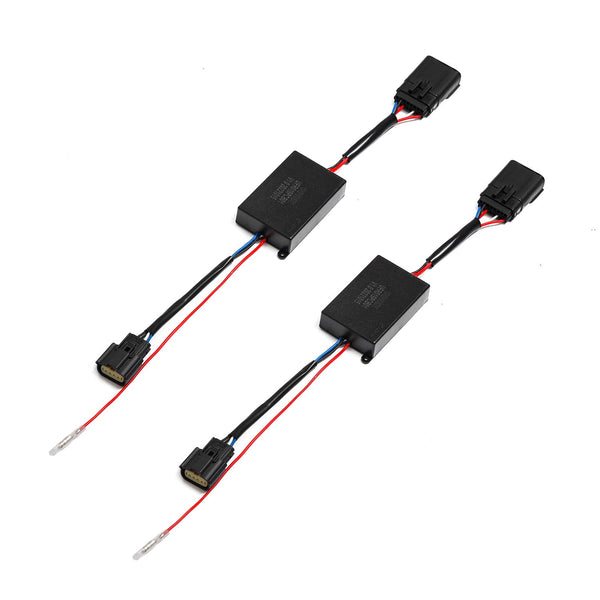 Stock Reflector LED Headlight to AlphaRex Projector Wiring Adapter 21-23 F150