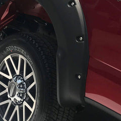 Air Design Satin Black Superbolt Fender Flares - 17-22 Super Duty