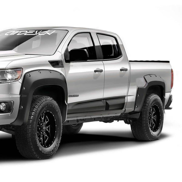 Air Design Superbolt Primed Fender Flares - 16-22 Colorado 5-FOOT Box