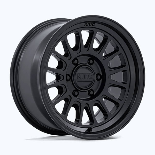 KMC Wheels KM733 Impact Fft Matte Black 18X9 6X135 87.1 Center Bore +18MM