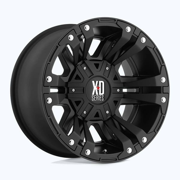 XD Wheels XD822 Monster II Matte Black 20X9 6X135/139.7 106.1 Center Bore +18MM