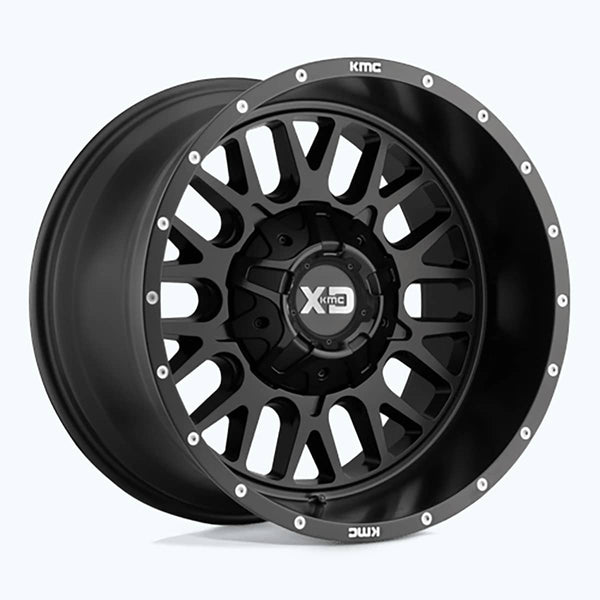 XD Wheels XD842 Snare Satin Black 20X9 6X135/139.7 106.1 Center Bore 0-MM