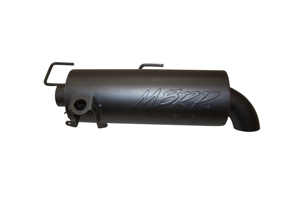 MBRP USFS Approved Spark Arrestor Included. Exhaust Muffler — for select Polaris vehicles (AT8511P)