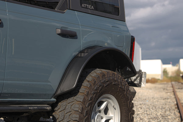 Attica 4x4 2021-2026 Ford Bronco Frontier Series Fender Flares (Rear)