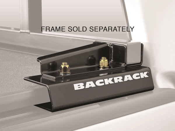BackRack Black Steel Wide Top Folding Tonneau Cover Adaptor - Dodge Ram 09-18 1500/ 19-24 1500 Classic 5'7" Box