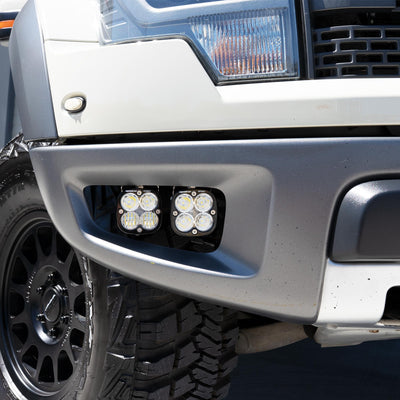 Baja Designs Ensemble de phares doubles Squadron Sport (Sportsmen) pour logements antibrouillard 10-14 Ford F-150 SVT Raptor