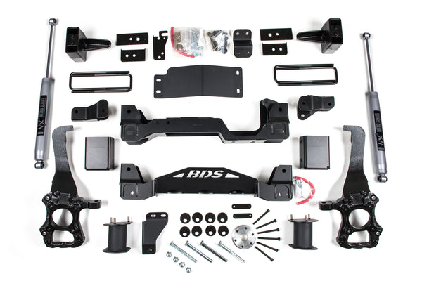 BDS Suspension 6" Lift Kit — 2014 Ford F-150, 4WD (BDS1503FS)