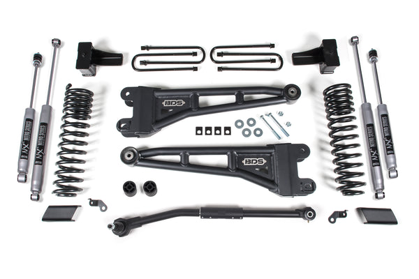 BDS Suspension 2.5" Lift Kit — Diesel — 2017-2019 Ford F-250 / F-350 Super Duty, select trims, 4WD (BDS1543FS)