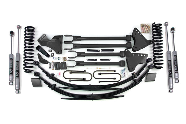 BDS Suspension Ensemble de rehaussement — essence — 2008-2010 Ford F-250 / F-350 Super Duty, certaines finitions et cabines (BDS565H)