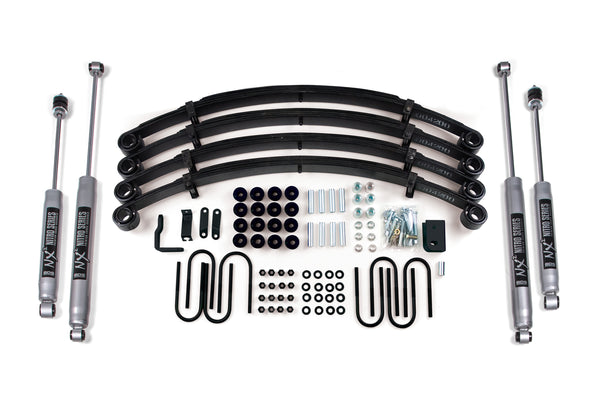 BDS Suspension 2" Lift Kit — 1987-1995 Jeep Wrangler YJ
