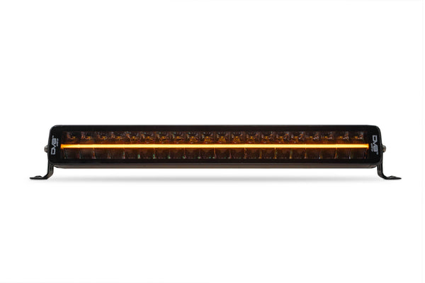 DV8 Offroad 20 Halo Elite Dual Row Light Bar with Accent Light Black (BE20EW200W-H)