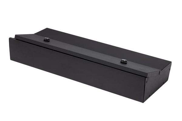 Tuffy Security Products Rear Underseat Lockbox - '09-14 F-150 - w/ Crew Cab - w/ Subwoofer (Black) (28701A)