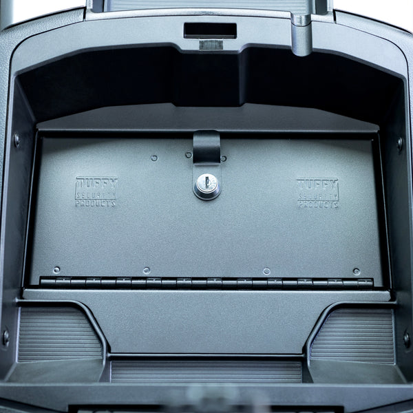 Tuffy Security Products Console Safe - '09-10 Ram 1500 / '11-18 1500 / '19-21 1500 Classic / '10-18 2500/3500 - w/ Fixed Floor Conso (TFY321-01)