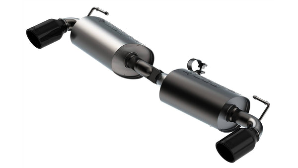 Borla S-Type Axle-Back Exhaust with Black Tips - 21-25 Bronco Sport 1.5L