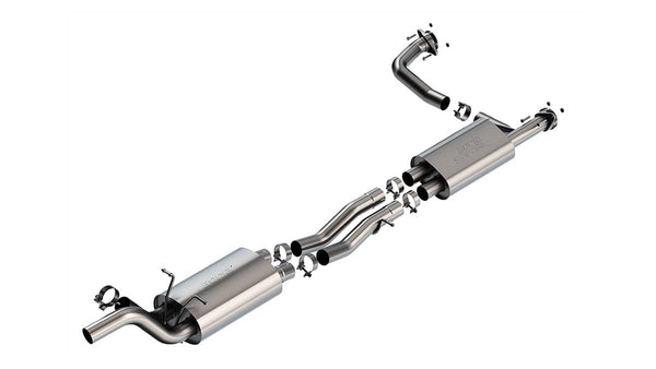 Borla Mid-Section Exhaust System S-Type | 25-26 Ram 1500 Rho 3.0L Crew Cab 5'7" Box