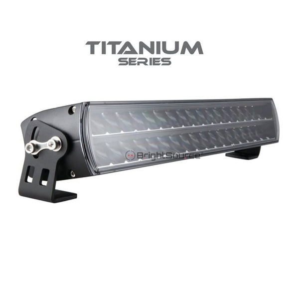 Brightsource LED Light Bar 2 Row 20" Slim Style Side-Reflecting Combo