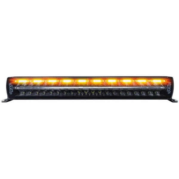 Brightsource Siberia 22" Night Guard Light Bar Double Row W/ White Amber Position Light & Warning Strobe