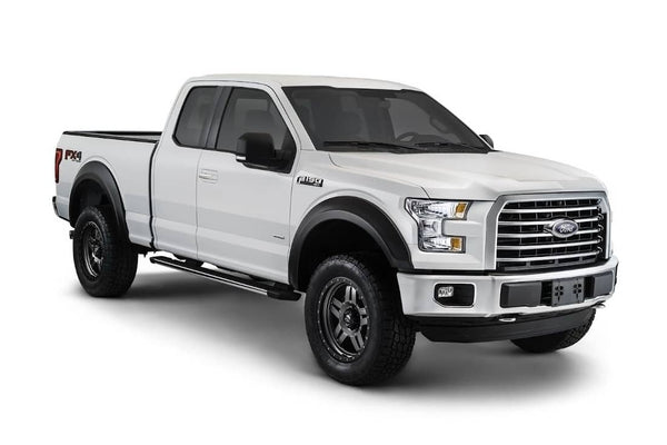 Bushwacker Extend-A-Fender Flares (4) 15-17 F150 (DOES NOT FIT MODELS WITH TECHNOLOGY PACKAGE)