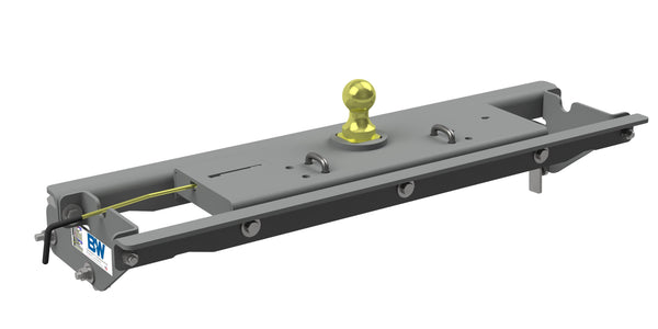 B&W Below Bed Gooseneck Hitch — 2015-2026 Ford F-150 (Excluding Tremor/Lightning/Raptor/2019-2020 Limited and Models with Dual Exhaust)