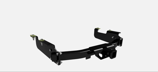 B&W Class 5 Hitch with 2-INCH Receiver - 01-10 Silverado/Sierra HD 8 Foot Box with Factory Bumper