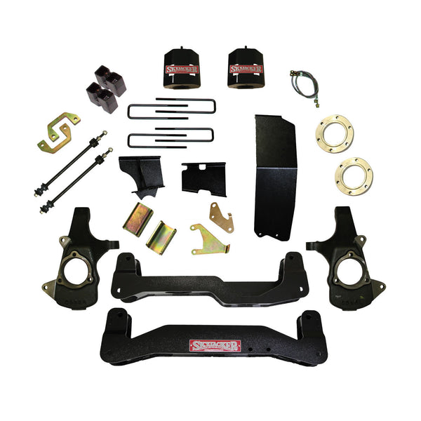 Skyjacker 6-7" Suspension Lift Kit with Shocks — 2014-2017 Chevrolet Silverado 1500 / 2014-2017 GMC Sierra 1500 (C14660APK-B)
