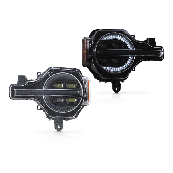 Attica 4x4 2021-2026 Ford Bronco Sol Series LED Projector Headlights