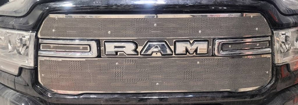Cloud-Rider Cloud Rider Stainless Grille Overlay - 19-23 Ram 2500/3500 Big Horn