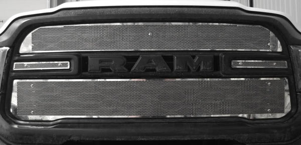 Cloud-Rider Cloud Rider Stainless Grille Overlay - 19-23 Ram 2500/3500 Tradesman