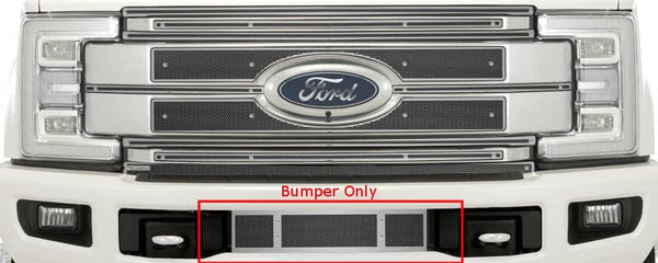 Cloud-Rider Bumper Overlay 17-19 Super Duty Dually Platinum Without Adaptive Cruise Control