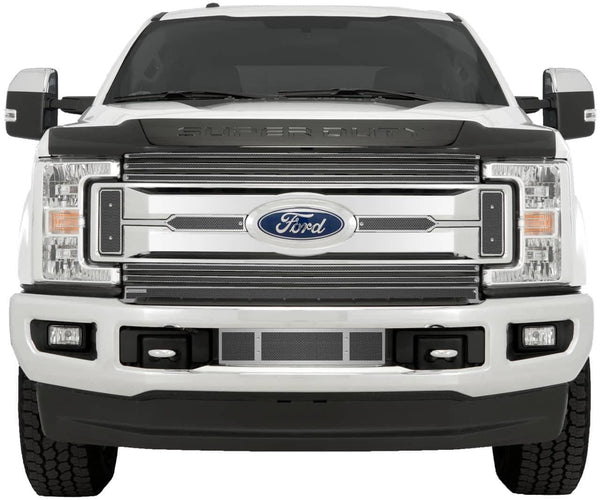 Cloud-Rider Grille & Bumper Overlay - 17-19 Super Duty XL & XLT Dually Without Adaptive Cruise Control