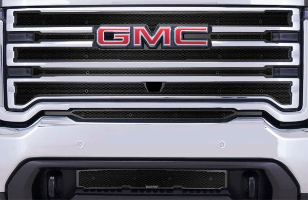 Cloud-Rider Cloud Rider Black Grille & Bumper Overlay - 20-23 Sierra HD AT4/SLE with Front Camera