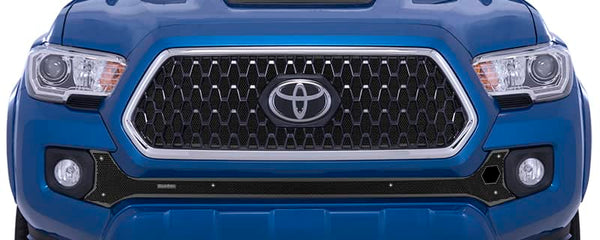 Cloud-Rider Black Grille & Bumper Overlay - 2018 Tacoma TRD with Block Heater