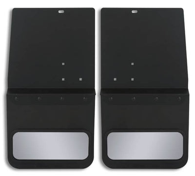 Cloud-Rider Garde-boue arrière Kickback sur mesure de 14 po de largeur avec insert en inox 15-19 Silverado HD - noir