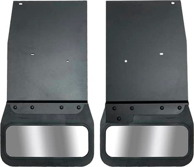 Cloud-Rider Garde-boue arrière Kickback sur mesure de 14" de largeur avec insertion en inox - 19-26 Ram 2500/3500 - noir
