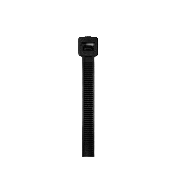 Uni-Bond Lighting (100/Pack) 11.5" Black Cable Ties 50 Lbs