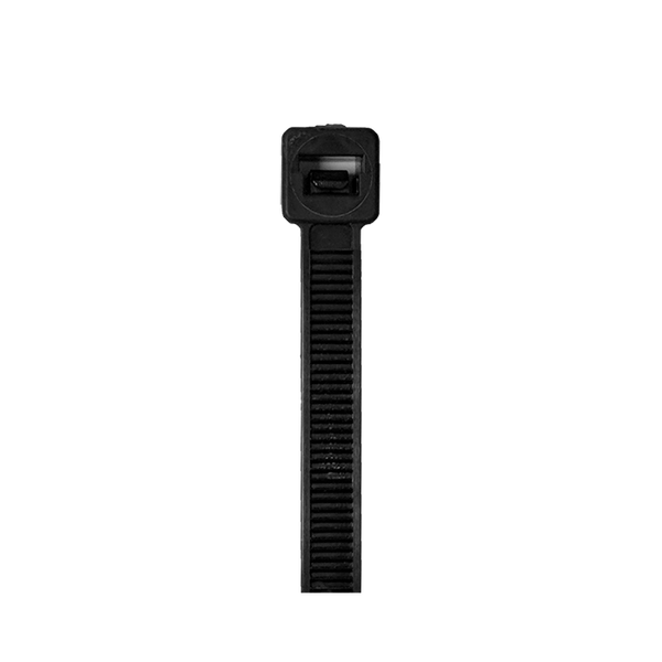 Uni-Bond Lighting (100/Pack) 14.5" Black Cable Ties 50 Lbs