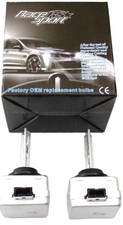 Race Sport D3 6K OEM Factory HID Replacement Bulbs