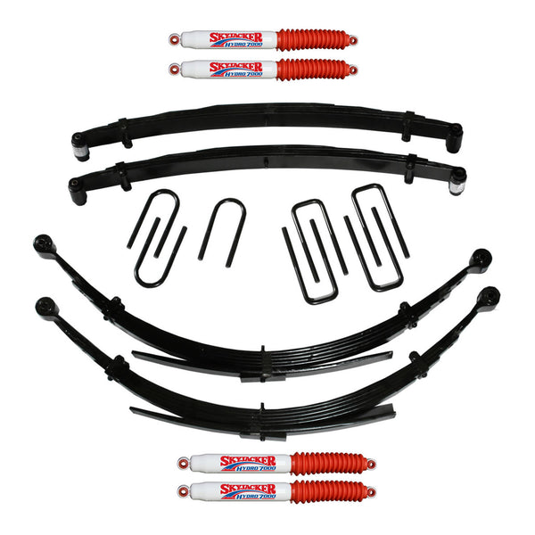 Skyjacker 6 in. Suspension Lift System with 4 Hydro Shocks — 1989-1991 Dodge W250/W350 Cummins (D600CDKS6-H)