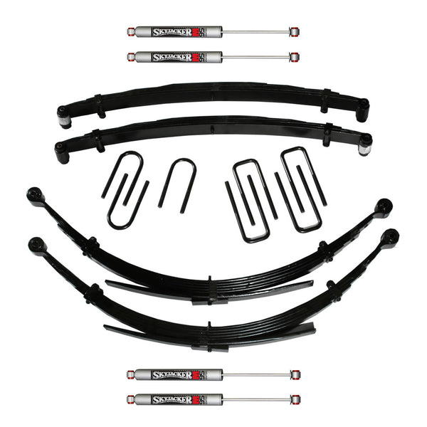 Système de rehaussement Skyjacker 6 po avec 4 amortisseurs monotubes — Dodge W250/W350 Cummins 1989-1991 (D600CDKS6-M)